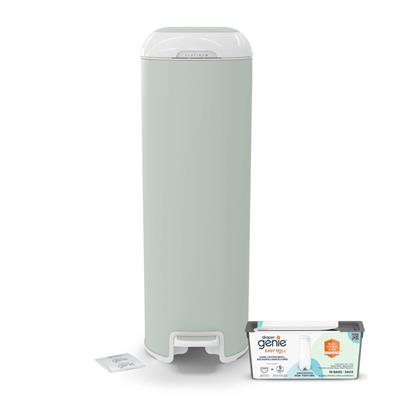 Poubelle à Couches Platinium  - Vert Sauge ( 18 sacs)