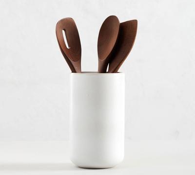 Mason Stoneware Utensil Holder - Stylish Kitchen Storage | Pottery Barn