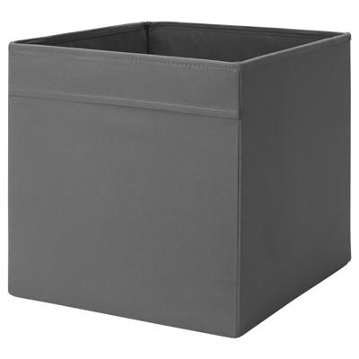 DRÖNA box, dark grey, 33x38x33 cm - IKEA UK