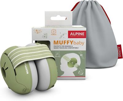 Alpine Muffy Baby Ear Defender for Babies and Toddlers up to 36 Months - CE & UKCA Certified - Noise Reduction Earmuffs - Comfortable Baby Headphones