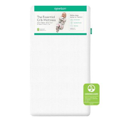 Newton Essential Crib Mattress - White: Firm, Breathable, Hypoallergenic, Dual-Stage, Polyethylene Fill, 4 Thickness : Target