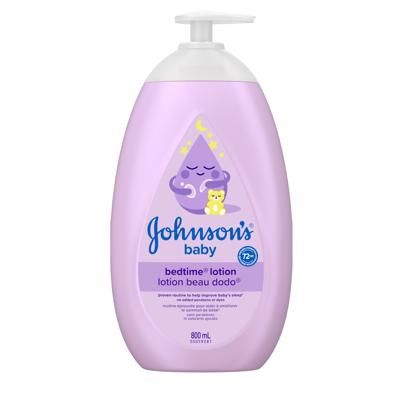 Johnsons Baby Bedtime Moisturizing Lotion and Cream for Dry Skin, 800 ml, 800 mL - Walmart.ca