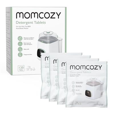 Amazon.com: Momcozy Official Washing Block for Momcozy KleanPal Pro Baby Bottle Washer, 120 Detergent Tablets : Baby