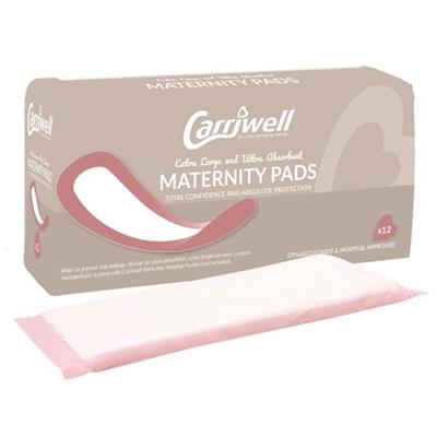 Carriwell - Ultra Absorbent Maternity Pads - Pack of 12 | Shop Today. Get it Tomorrow! | takealot.com