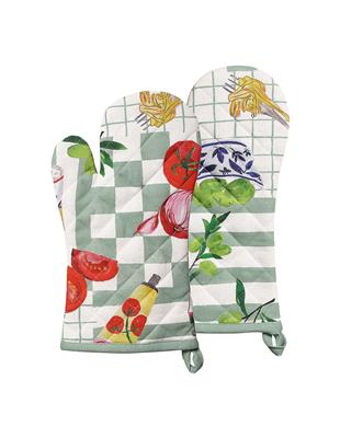 Porto Florence Set Of 2 Oven Mitts | David Jones