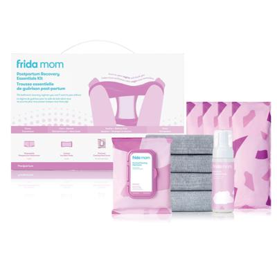 Frida Mom - Women, Newborn Baby - Postpartum Recovery Essentials Kit - Hospital Bag Pads & Disposable Underwear 4 Count Gift Set, One Size - Walmart.c