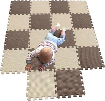 Amazon.com: MQIAOHAM® 18 Pieces Puzzle Play Mats, Soft Baby Play Mat, Kids Interlocking Foam Floor Tiles, Toddlers Carpet Playmats G301018-106110 : Ba