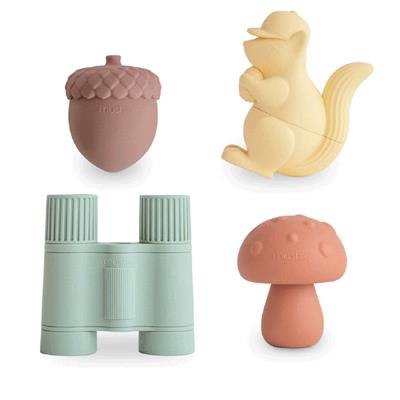 Mushie - Mold Free Bath Play Set (4 Pk) | West Coast Kids