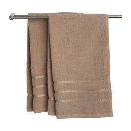 YSBY Dark Grey Cotton Bath Sheet 90x150cm Oversized