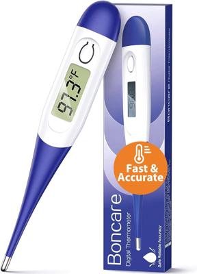 Amazon.com: Boncare 10 Seconds Digital Thermometer for Adults and Kids - Accurate & Safe Rectal Thermometer for Baby with Fever Alarm, Oral Thermomete