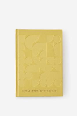 Little Book of Big Ideas - Yellow Hardcover Notebook