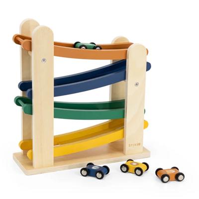 Trixie - Wooden Ramp Racer w/ 4 Cars | West Coast Kids