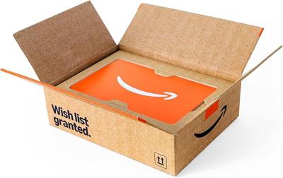 Amazon.com: Amazon Physical Gift Card in a Mini Box - Wish List Granted : Gift Cards