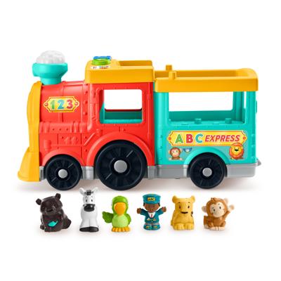 Fisher-Price Little People Big ABC Animal Train, Smart Stages Musical Play & Learning Toy for Toddlers 1-5 Years - Walmart.com