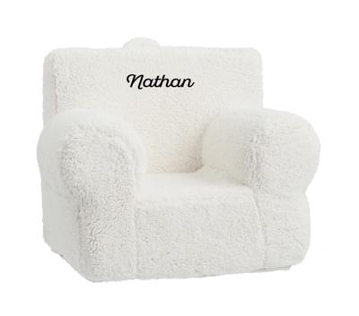 Anywhere Chair® Cream Sherpa | Pottery Barn Kids