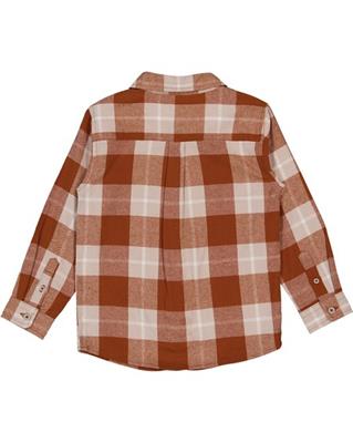 Medium Brown Toddler Boys Flannelette Shirt | Best&Less™ Online