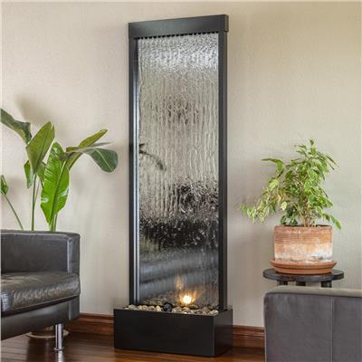 Latitude Run® Statesboro Metal Mirror Fountain with Light & Reviews - Wayfair Canada