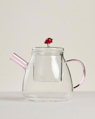Strawberry Tea Time Teapot - Poetry Clothing Store