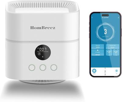 Amazon.com: HomBreez Air Purifier and Humidifier Combo for Bedroom, Covers Up to 200ft², H13 True HEPA Filter, 400ML Water Tank, Quiet Cool Mist Top F
