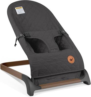 Amazon.com : ANGELBLISS Baby Bouncer, Portable Bouncer Seat for Babies, Infants Bouncy Seat with Cotton Fabric, Natural Vibrations (Anthracite) : Baby