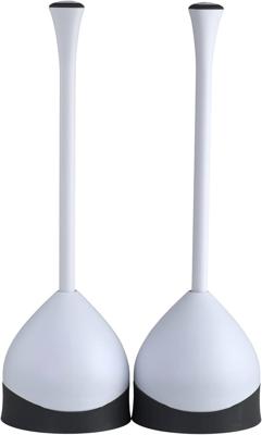 Amazon.com: Clorox Toilet Plunger with Hideaway Caddy, Set of 2 – for Bathroom Organization and Storage, Bathroom Accessories, Toilet Unclogger, with