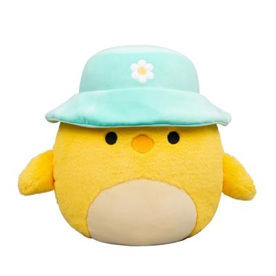 Squishmallows FuzzAMallow Official 16 inch Triston the Yellow Chick With Bucket Hat - Childs Ultra Soft Plush Toy - Walmart.com
