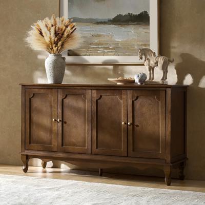 Charlton Home Agnes 58 W Transitional 4 Door Sideboard with Cable Management and Adjustable Shelves & Reviews - Wayfair Canada