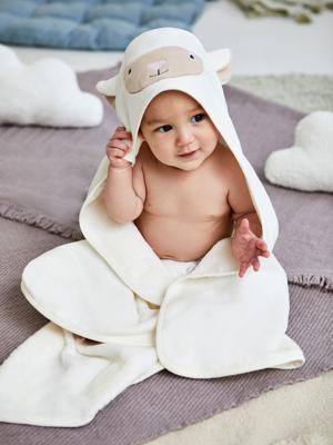 Lamb Character Hooded Towel | JoJo Maman Bébé