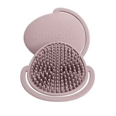 Shnuggle Cradle Cap Brush | Super Soft Silicone Baby Scalp Brush & Comb | Gentle Cradle Cap Treatment for Newborns | Baby Bath & Shampoo Accessory | P