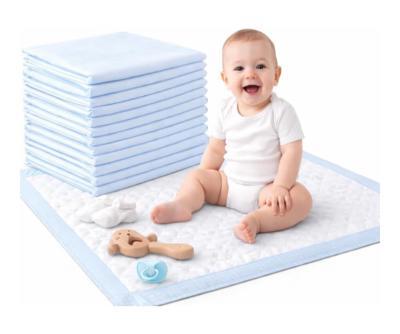 100 x Easy Care Solutions 60 x 40 cm | Portable Baby Changing Disposable Mats | for Babies and Toddlers | Potty Training Mats | 4 Packs of 25 : Amazon