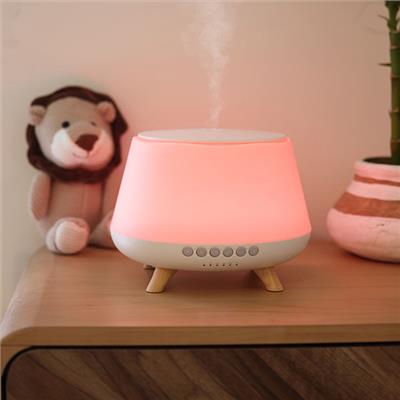 Aroma-Snooze Plus- 8 in 1 Humidifier Kit   3 Covers   Oils