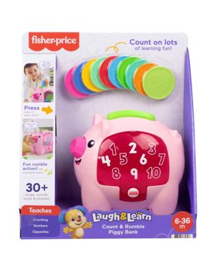 Fisher-Price Laugh and Learn Count and Rumble Piggy Bank - Kmart