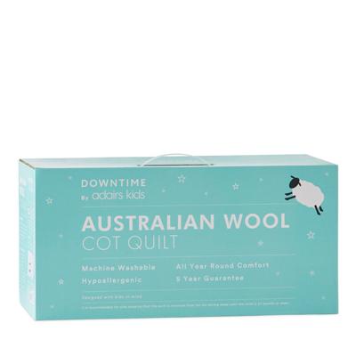 Downtime Australian Wool Cot Quilt | Adairs