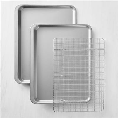 Williams Sonoma Traditionaltouch™ Non-Corrugated 3-Piece Cookie Bakeware Set | Williams Sonoma