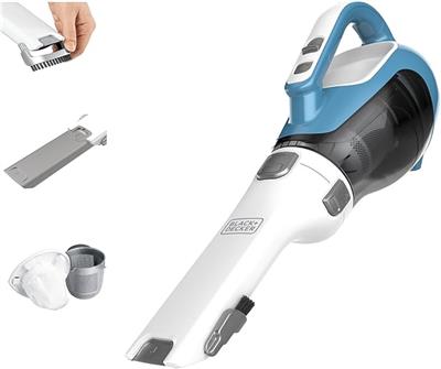 Amazon.com - BLACK DECKER dustbuster AdvancedClean Handheld Vacuum Cordless, Compact Home and Car Vacuum with Crevice Tool, Rotating Nozzle and Chargi