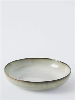 John Lewis Iver Reactive Glaze Stoneware Serve Bowl, Moonlight