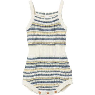 Modern Moments™ by Gerber Baby Girls Crochet Sunsuit, Medium Teal, 0-3 Months : Target