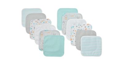 4baby Wash Cloth 12 Pack Little Friends | Baby Bunting AU
