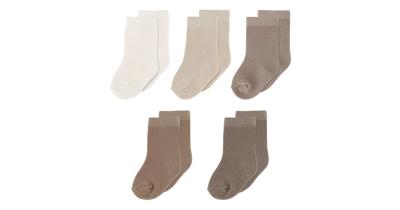 4baby Socks 5 Pack Natural | Baby Bunting AU
