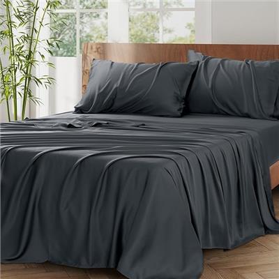 Amazon.com: Vipfree King Size Sheet Set, Cooling Fitted Sheet and Pillowcase Set, 100% Bamboo Fiber Fabric Sheets, Cooling King Sheets Set, Hotel Bed