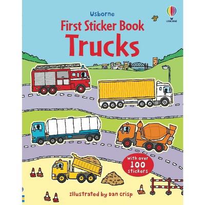 First Sticker Book Trucks - (First Sticker Books) by Sam Taplin (Paperback) : Target