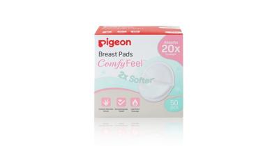 Pigeon Disposable Breast Pads Comfy Feel With Aloe Vera 50 Pack