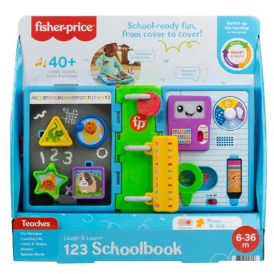 Fisher-Price Laugh & Learn 123 Schoolbook – Toyworld Australia