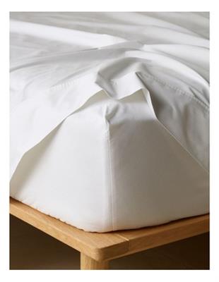 Vue 300TC Australian Superfine Cotton Sheet Separates in White | MYER