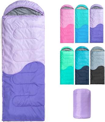 Amazon.com : Sleeping Bag - 3 Seasons for Adults Kids Boys Girls Camping Hiking - Warm Cold Weather Lightweight Portable with Compression Bag for Back