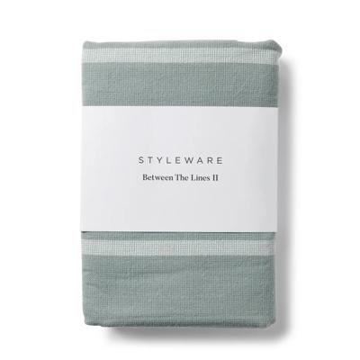 Between The Lines Tea Towel | Green Tea– Relax & Entertain