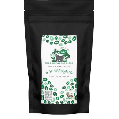 Rainforest Blend | Medium Dark Roast Beans - 250g | Wild Coffee SA South Africa