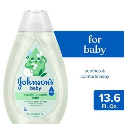 Johnsons Baby Vapor Bath, Soothing Aromas to Relax and Comfort Babies, Hypoallergenic - 13.6oz : Target