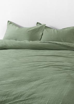 144TC Pleated Cotton Duvet Cover Set | Woolworths.co.za