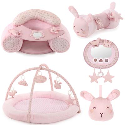 Puggle 5-Piece Bunny Playtime Bundle – Pink | The Nursery Store